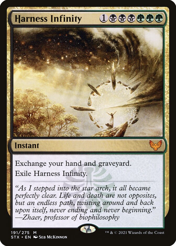 Harness Infinity 191 (Strixhaven: School of Mages)  - Foil | Good Games Adelaide SA