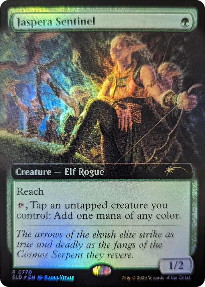 Jaspera Sentinel Extended Art 770 (Secret Lair Drop Series)  - Foil | Good Games Adelaide SA