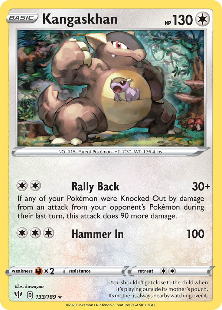 Kangaskhan (133/189) [Sword & Shield: Darkness Ablaze] | Good Games Adelaide SA