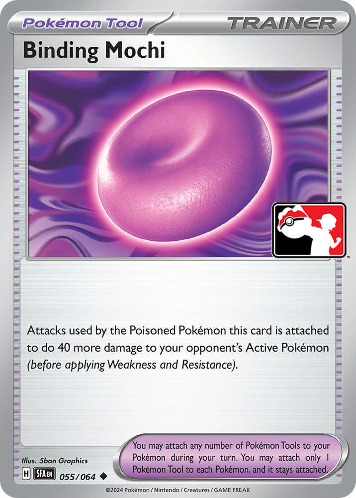 Binding Mochi Series 6 055/064 (Prize Pack Series Cards)  - Holofoil | Good Games Adelaide SA