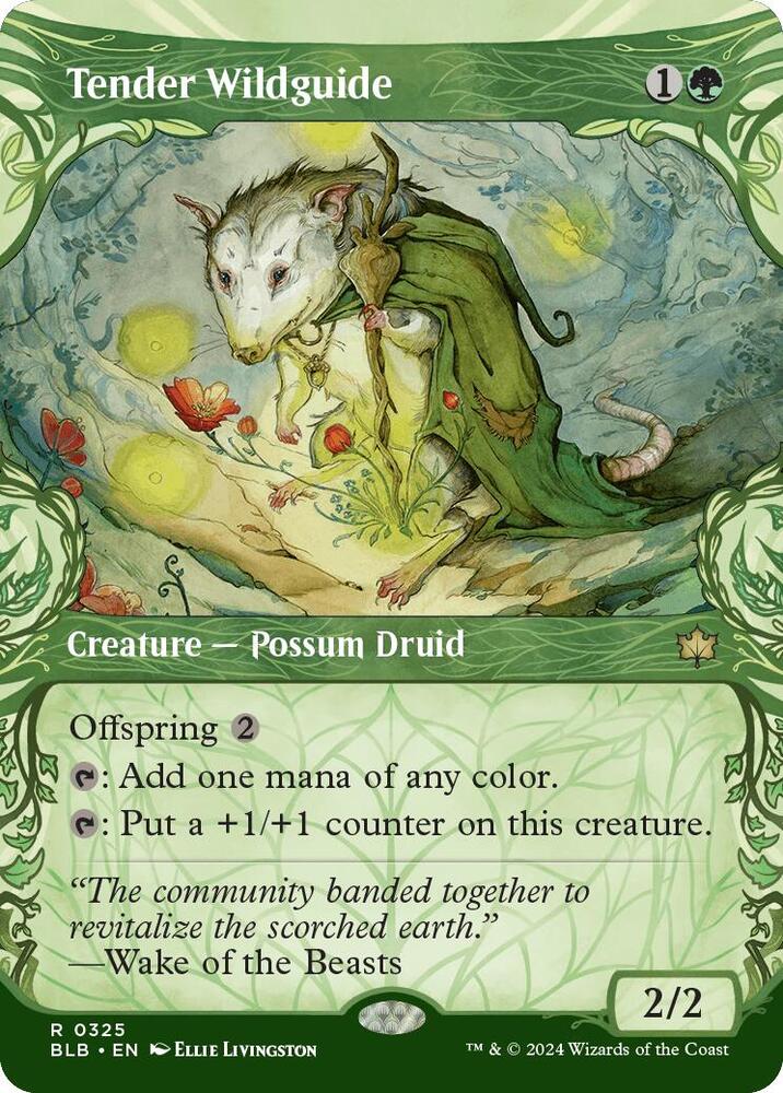 Tender Wildguide 325 (Bloomburrow)  | Good Games Adelaide SA