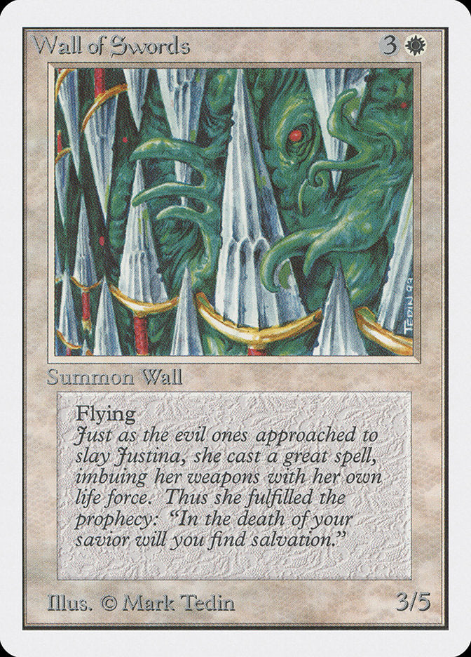 Wall of Swords [Unlimited Edition] | Good Games Adelaide SA