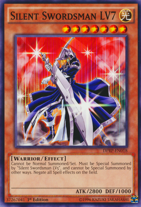 Silent Swordsman LV7 [DPRP-EN018] Common | Good Games Adelaide SA