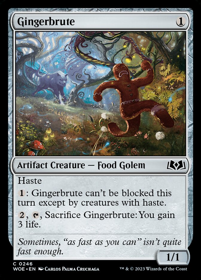 Gingerbrute 246 (Wilds of Eldraine)  - Foil | Good Games Adelaide SA