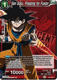 Son Goku, Prepping for Fusion [BT6-005] | Good Games Adelaide SA
