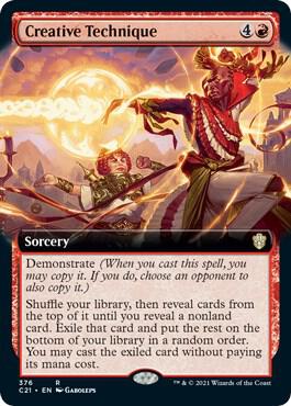 Creative Technique Extended Art 376 (Commander 2021)  | Good Games Adelaide SA