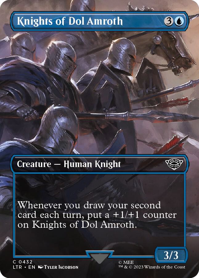 Knights of Dol Amroth 432 (Universes Beyond: The Lord of the Rings: Tales of Middle-earth)  - Borderless | Good Games Adelaide SA