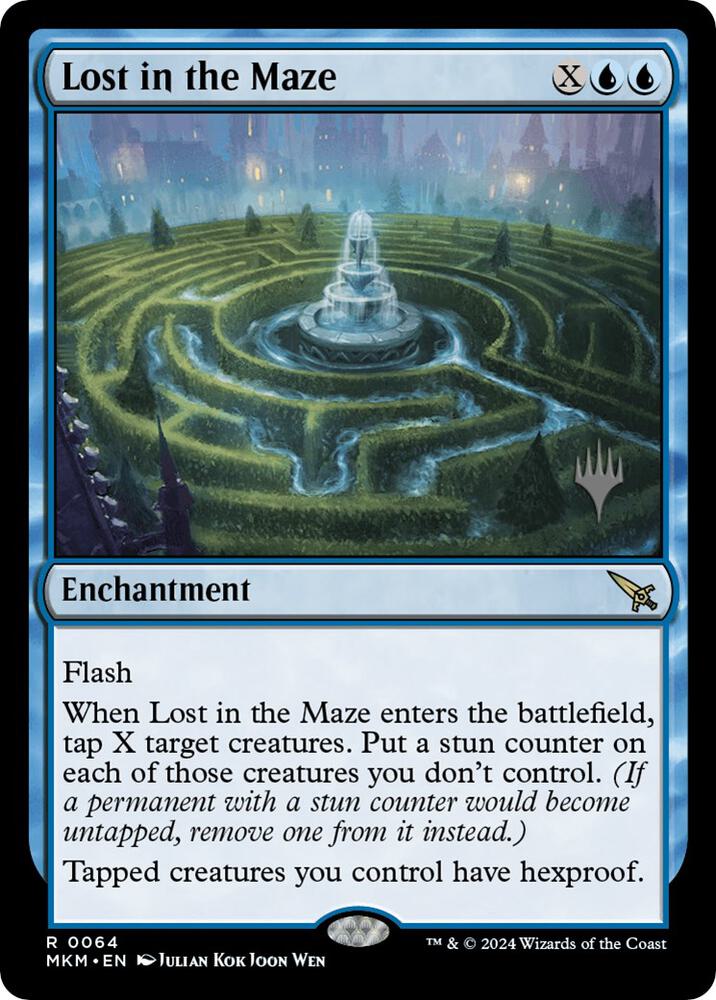 Lost in the Maze 64 (Promo Pack: Murders at Karlov Manor)  - Foil | Good Games Adelaide SA
