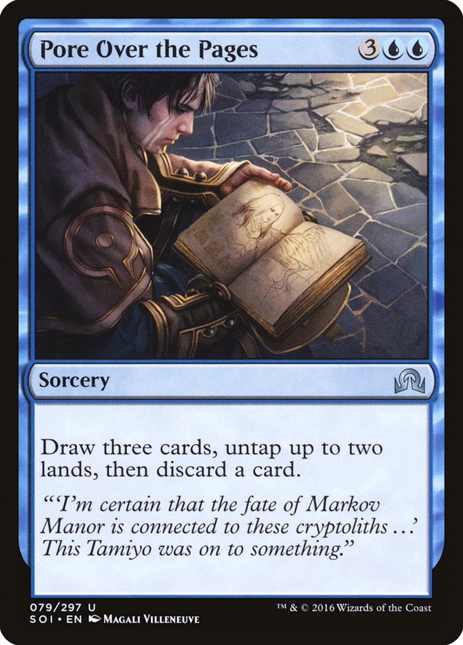 Pore Over the Pages 79 (Shadows over Innistrad)  - Foil | Good Games Adelaide SA