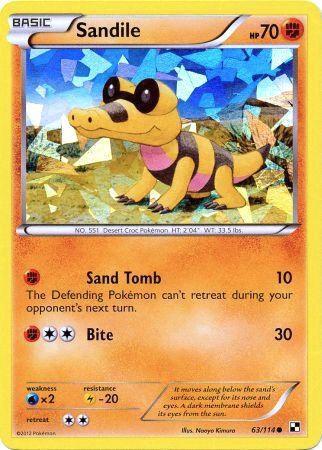 Sandile 063/114 (Miscellaneous Cards & Products)  - Cracked IceHolofoil | Good Games Adelaide SA