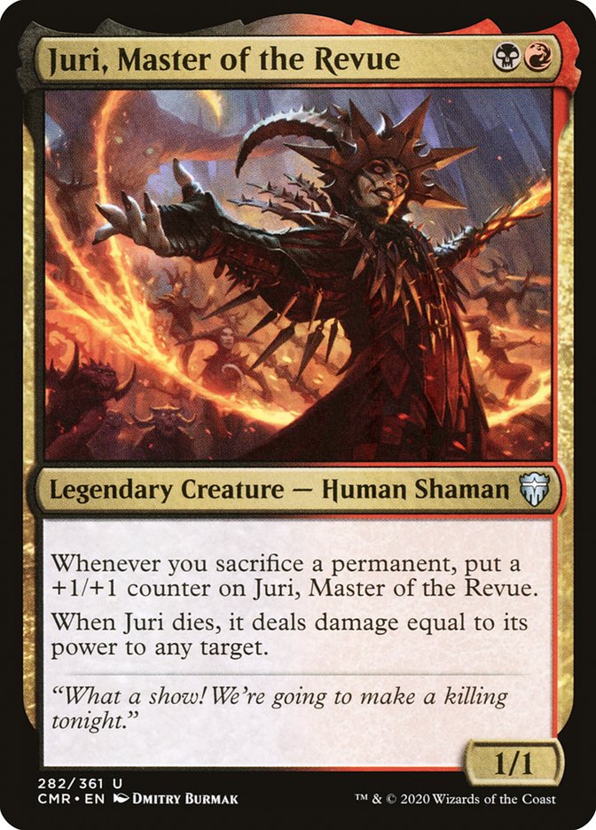 Juri, Master of the Revue [Commander Legends] | Good Games Adelaide SA