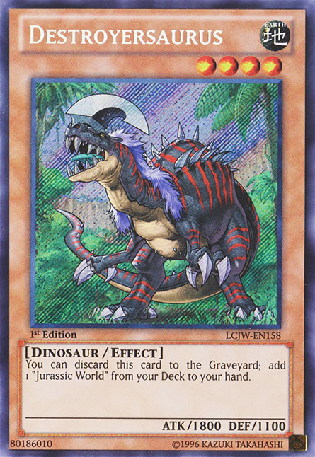 Destroyersaurus [LCJW-EN158] Secret Rare | Good Games Adelaide SA