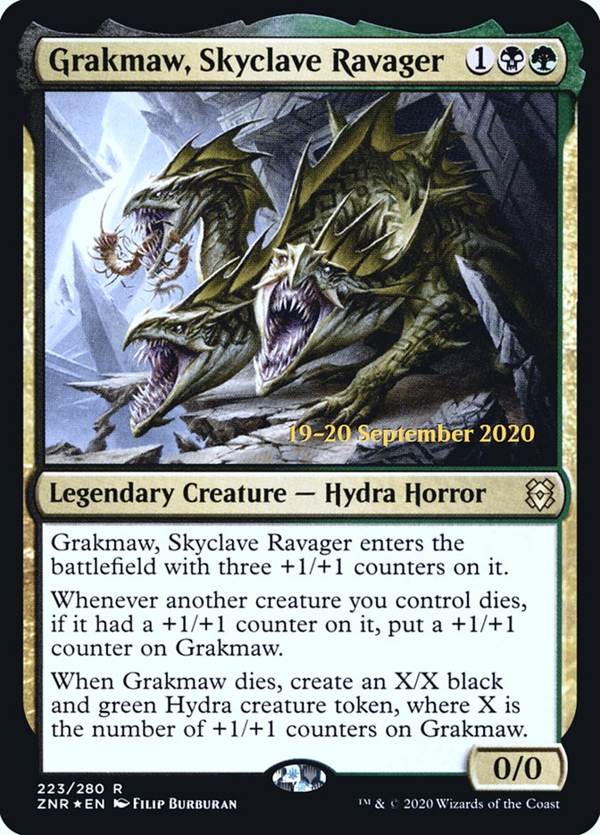Grakmaw, Skyclave Ravager  [Zendikar Rising Prerelease Promos] | Good Games Adelaide SA