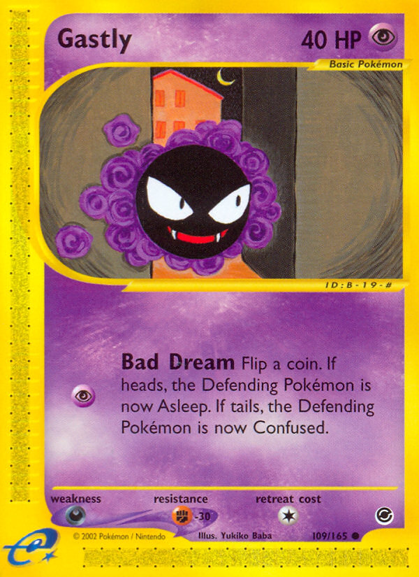 Gastly (109/165) [Expedition: Base Set] | Good Games Adelaide SA
