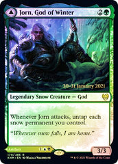 Jorn, God of Winter // Kaldring, the Rimestaff   [Kaldheim Prerelease Promos] | Good Games Adelaide SA