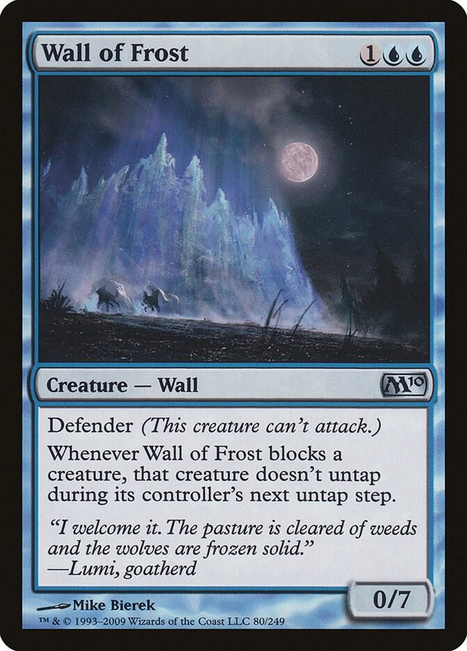 Wall of Frost 80/249 (Magic 2010 (M10))  - Foil | Good Games Adelaide SA