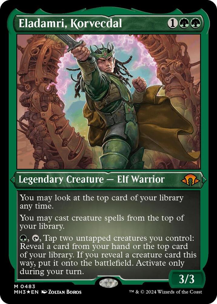 Eladamri, Korvecdal 483 (Modern Horizons 3)  - Foil | Good Games Adelaide SA