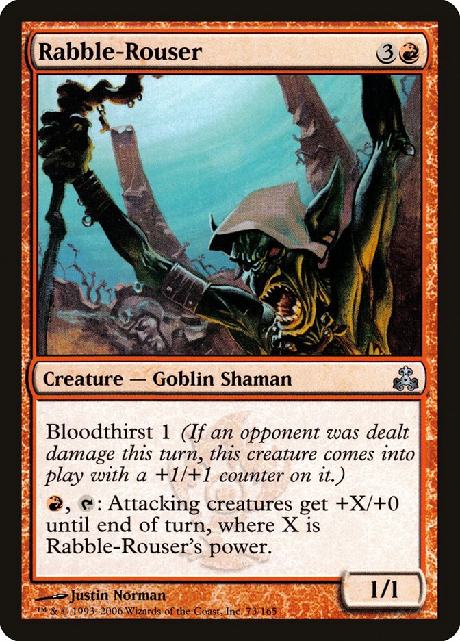 Rabble-Rouser 73 (Guildpact)  - Foil | Good Games Adelaide SA