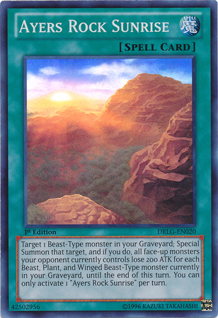 Ayers Rock Sunrise [DRLG-EN020] Super Rare | Good Games Adelaide SA