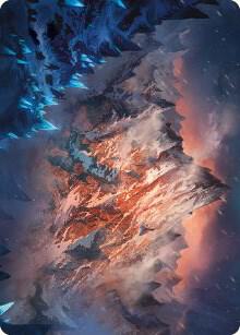Mountain Art Card 31 (Art Series: Universes Beyond: The Lord of the Rings: Tales of Middle-earth)  | Good Games Adelaide SA
