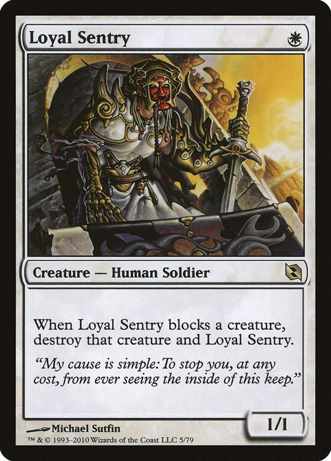 Loyal Sentry 5 (Duel Decks: Elspeth vs. Tezzeret)  | Good Games Adelaide SA