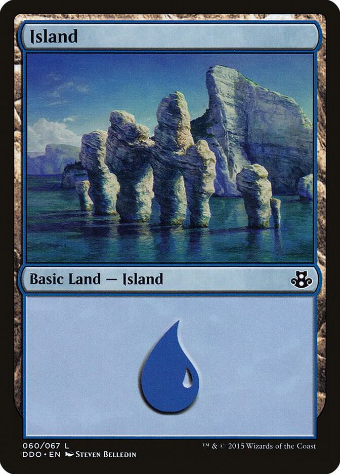 Island 060 60 (Duel Decks: Elspeth vs. Kiora)  | Good Games Adelaide SA