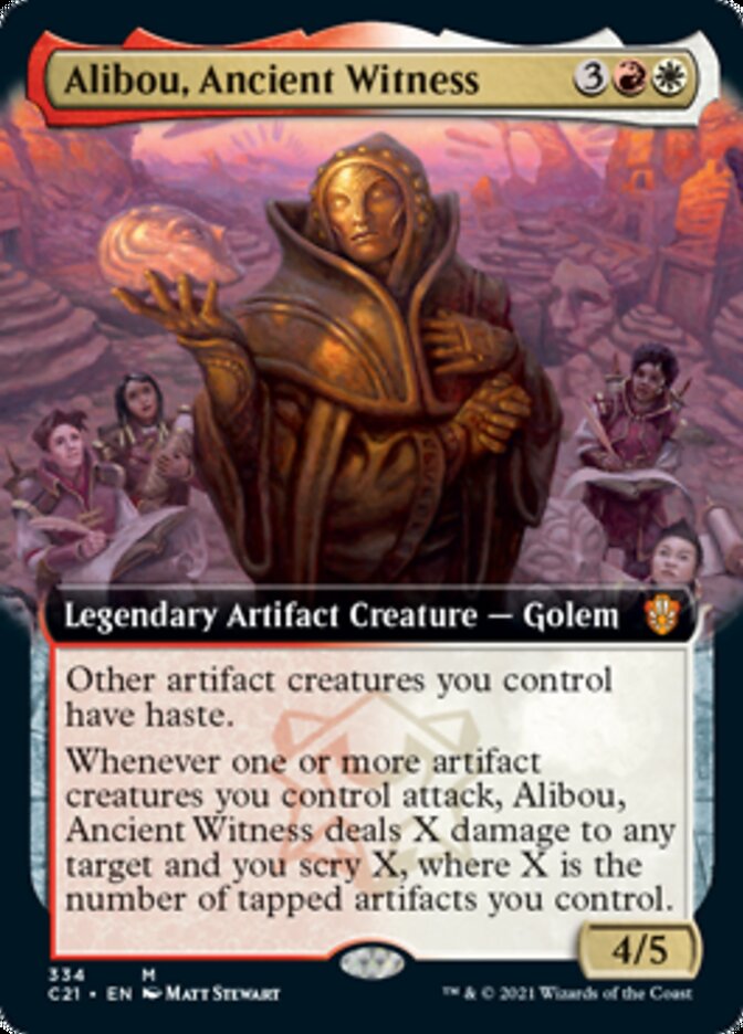 Alibou, Ancient Witness (Extended) [Commander 2021] | Good Games Adelaide SA