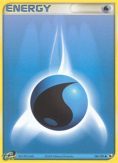 Water Energy (106/109) [EX: Ruby & Sapphire] | Good Games Adelaide SA