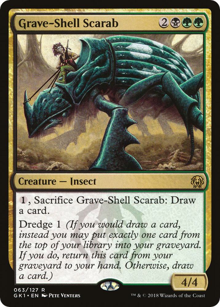 Grave-Shell Scarab 63 (Guilds of Ravnica: Guild Kits)  | Good Games Adelaide SA