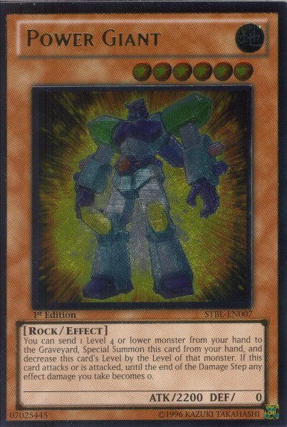 Power Giant [STBL-EN007] Ultimate Rare | Good Games Adelaide SA