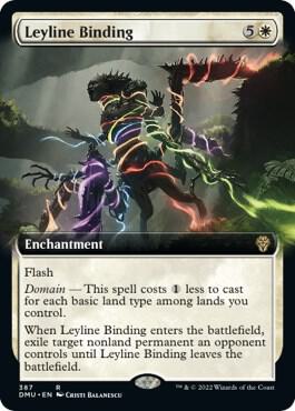 Leyline Binding Extended Art 387 (Dominaria United)  - Foil | Good Games Adelaide SA