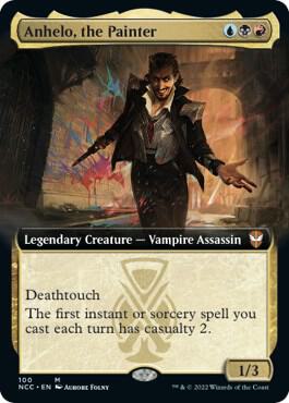 Anhelo the Painter Extended Art 100 (Commander: Streets of New Capenna)  | Good Games Adelaide SA