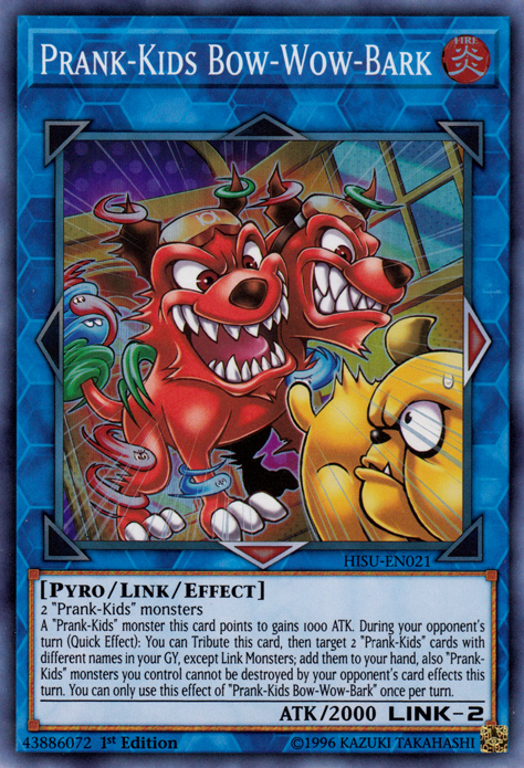 Prank-Kids Bow-Wow-Bark [HISU-EN021] Super Rare | Good Games Adelaide SA