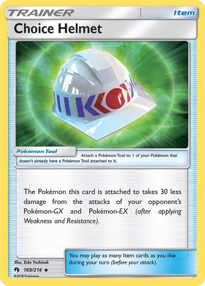 Choice Helmet 169/214 (SM - Lost Thunder)  | Good Games Adelaide SA