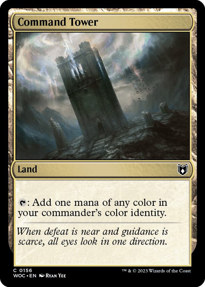 Command Tower 156 (Commander: Wilds of Eldraine)  | Good Games Adelaide SA