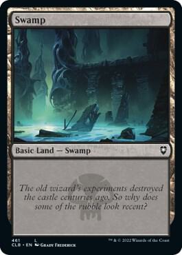 Swamp 461 461 (Commander Legends: Battle for Baldur's Gate)  | Good Games Adelaide SA