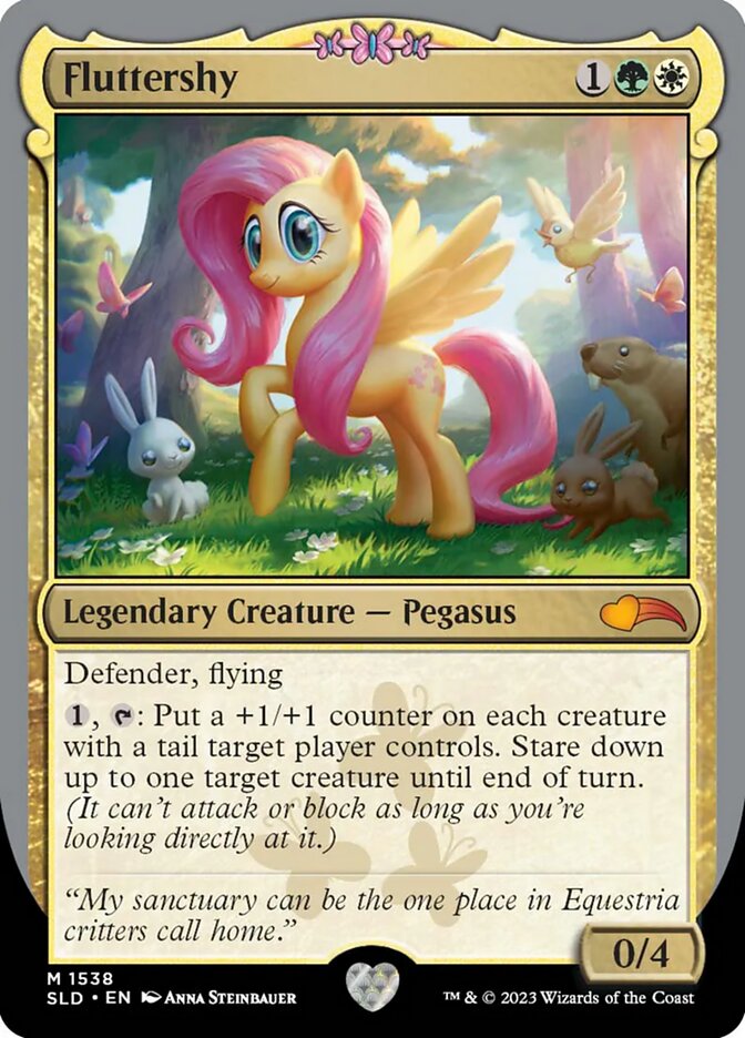 Fluttershy 1538 (Secret Lair Drop Series)  | Good Games Adelaide SA