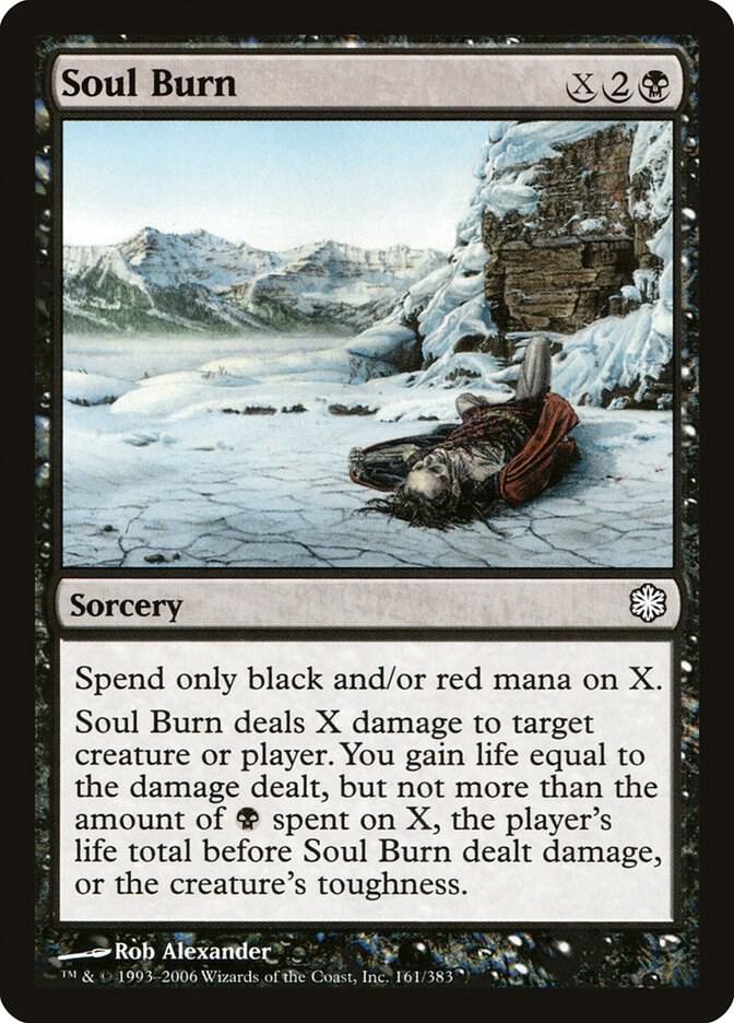 Soul Burn 161 (Coldsnap Theme Deck Reprints)  | Good Games Adelaide SA
