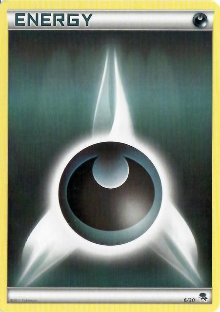 Darkness Energy (6/30) [Black & White: Trainer Kit - Zoroark] | Good Games Adelaide SA