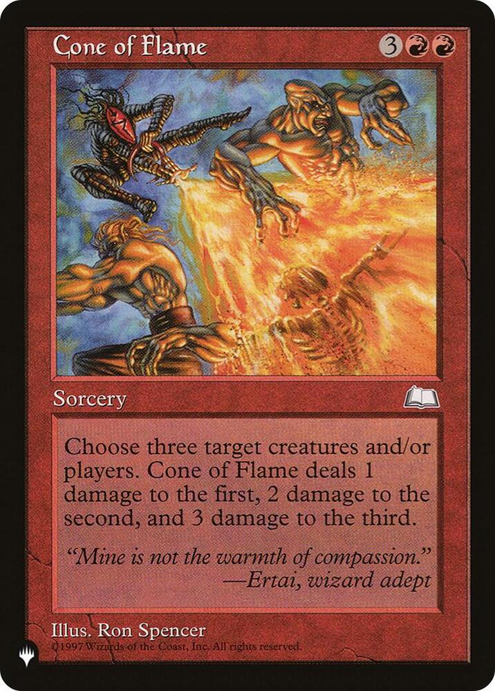 Cone of Flame  (The List Reprints)  | Good Games Adelaide SA