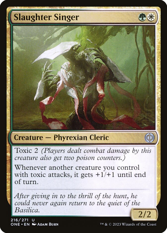 Slaughter Singer 216 (Phyrexia: All Will Be One)  | Good Games Adelaide SA