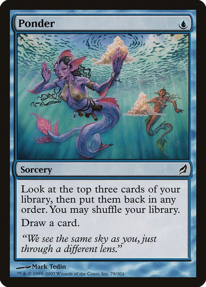 Ponder 79 (Lorwyn)  - Foil | Good Games Adelaide SA