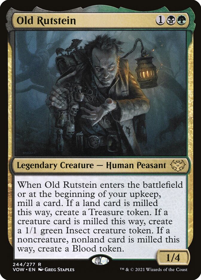 Old Rutstein 244 (Innistrad: Crimson Vow)  | Good Games Adelaide SA