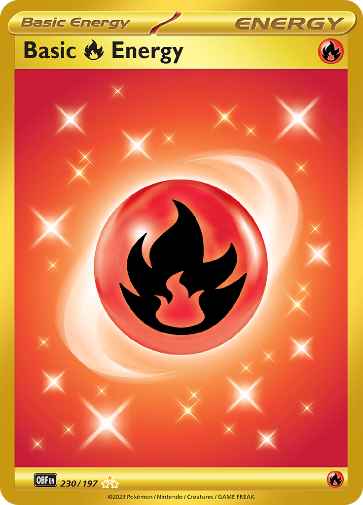 Basic Fire Energy (230/197) [Scarlet & Violet: Obsidian Flames] | Good Games Adelaide SA