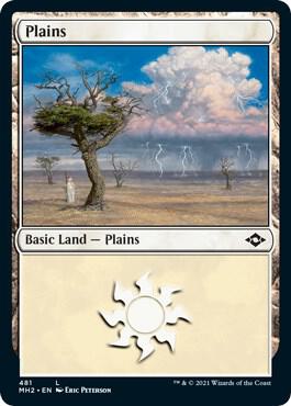 Plains 481 Foil Etched 481 (Modern Horizons 2)  - Foil | Good Games Adelaide SA