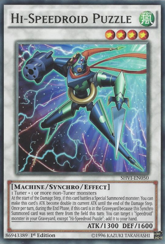 Hi-Speedroid Puzzle [SHVI-EN050] Rare | Good Games Adelaide SA