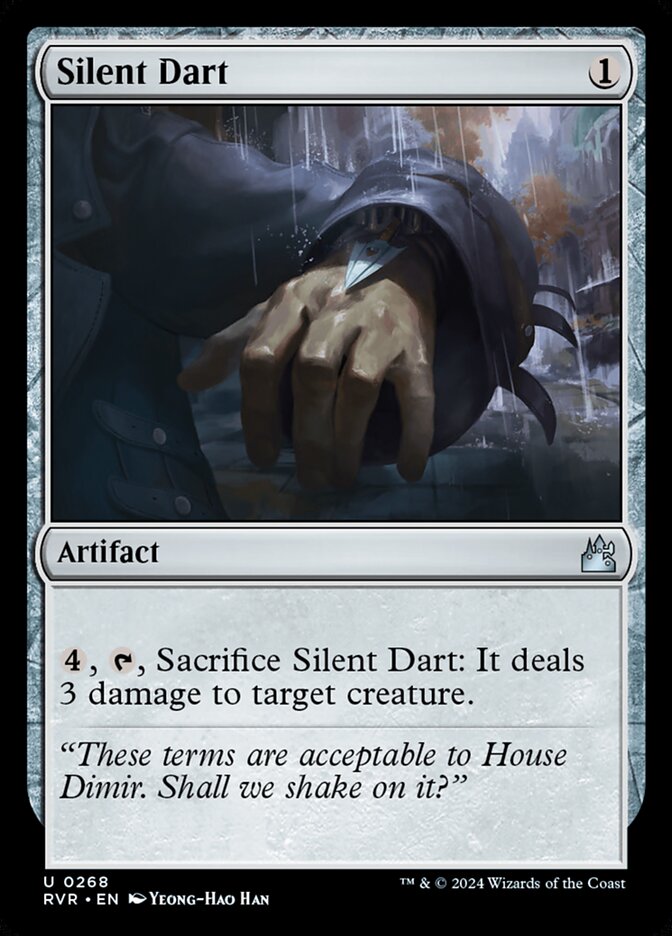 Silent Dart 268 (Ravnica Remastered)  - Foil | Good Games Adelaide SA
