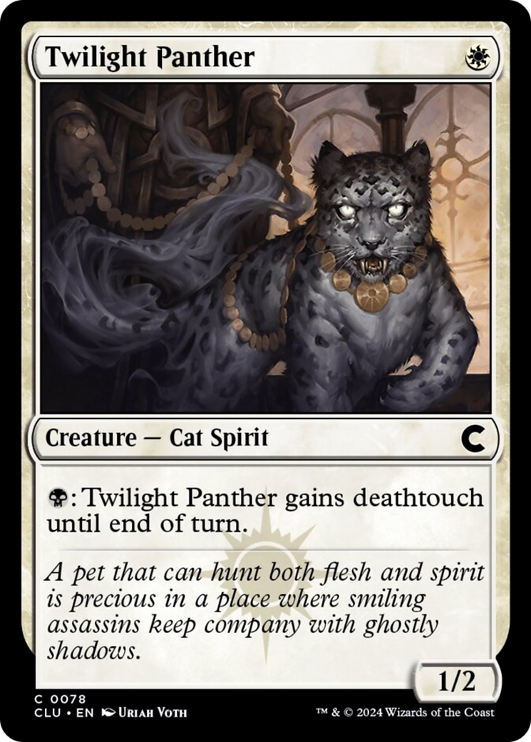 Twilight Panther [Ravnica: Clue Edition] | Good Games Adelaide SA