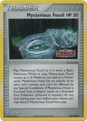 Mysterious Fossil (85/108) (Stamped) [EX: Power Keepers] | Good Games Adelaide SA