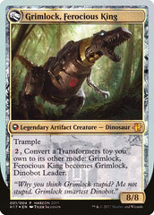 Grimlock, Dinobot Leader // Grimlock, Ferocious King [HasCon 2017] | Good Games Adelaide SA